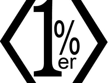 1%er - Die Cut Vinyl Sticker Decal Supply